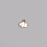 Cloud Charm Necklace CHOAL White