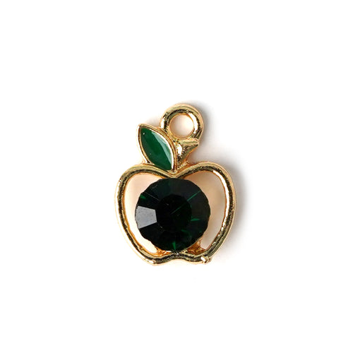 Crystal Apple Necklace CHOAL Green