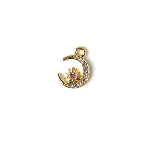 Aurora Crystal Necklace CHOAL Golden