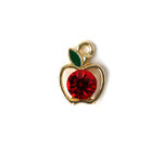 Crystal Apple Necklace CHOAL Red
