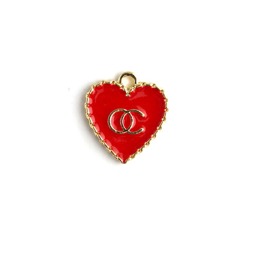Amora Enamel Necklace CHOAL Red