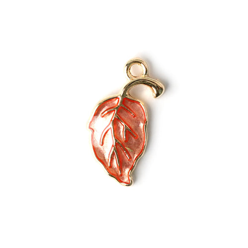 Leaf Necklace CHOAL Peach