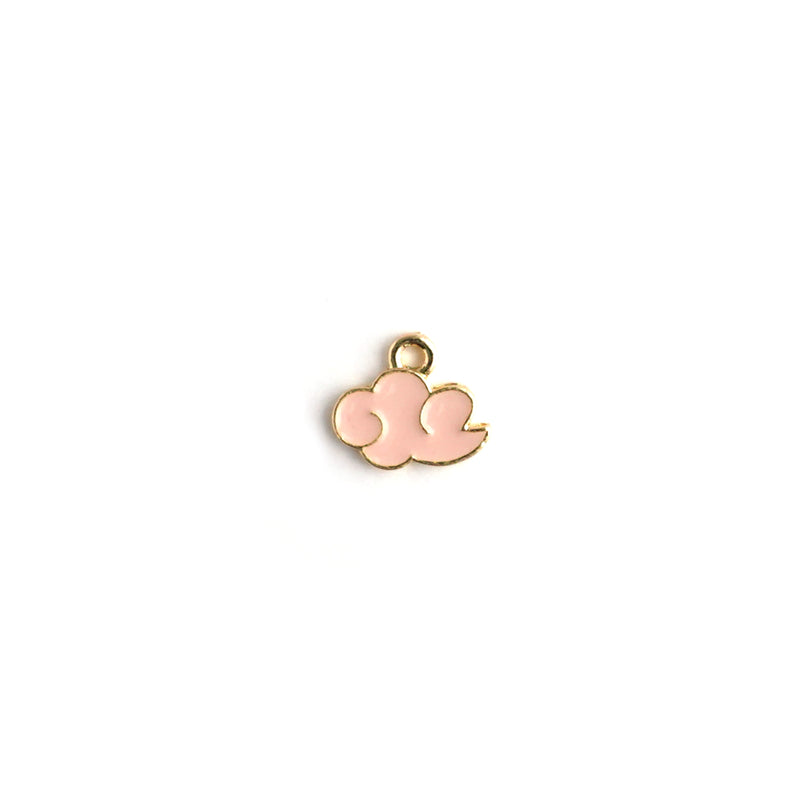 Cloud Charm Necklace CHOAL Pink