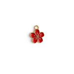 Lily Enamel Necklace CHOAL Red