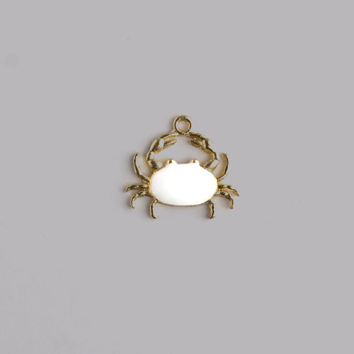 Crab Enamel Necklace CHOAL