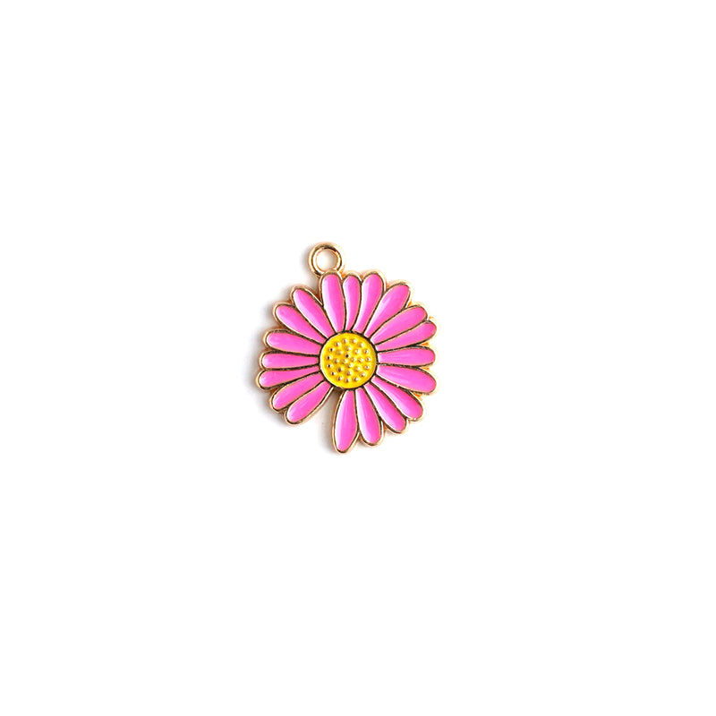Dandelion Charm Necklace CHOAL Pink