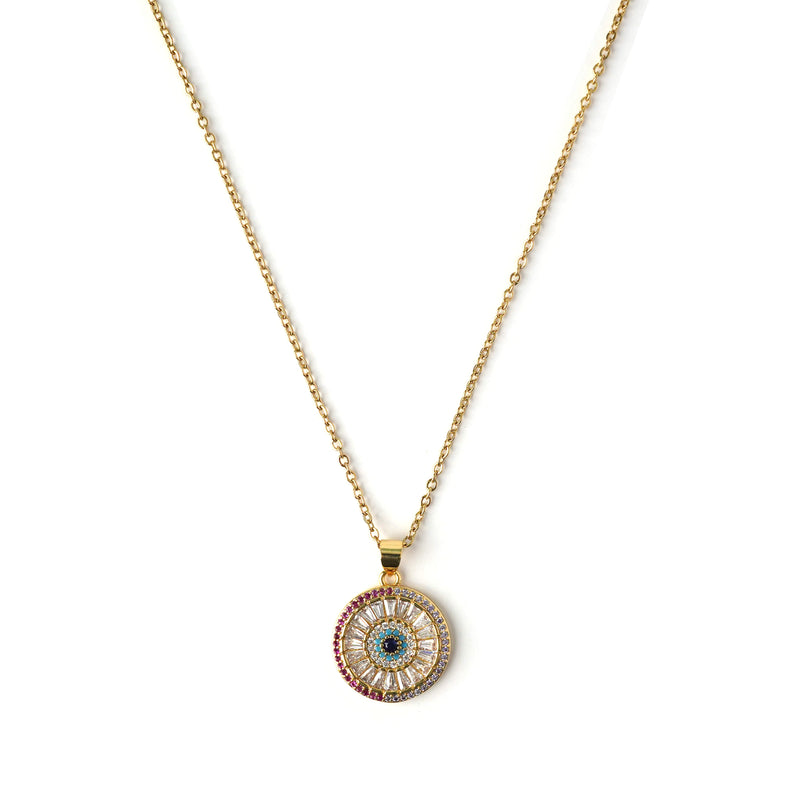 Sequence Evil Eye Necklace Necklaces CHOAL