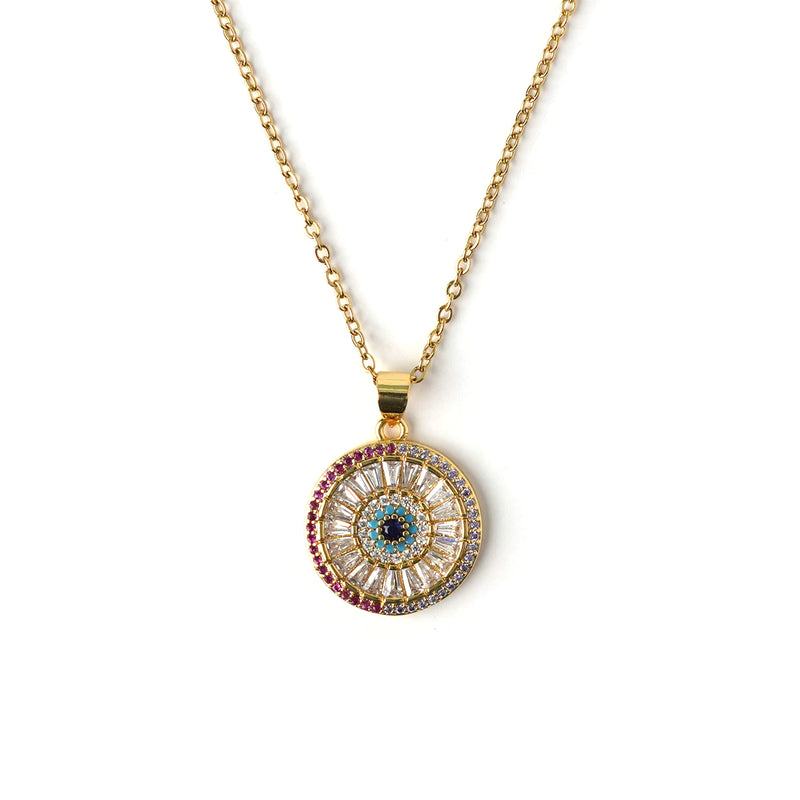 Sequence Evil Eye Necklace Necklaces CHOAL