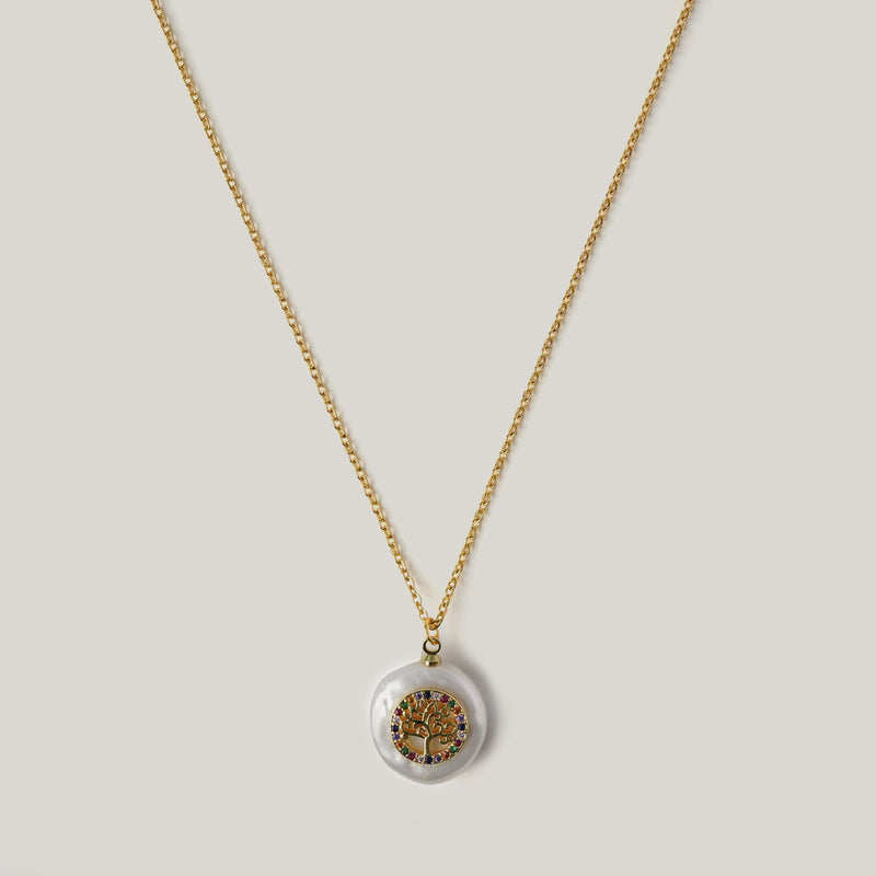 Tree Pearl Necklace Necklaces CHOAL