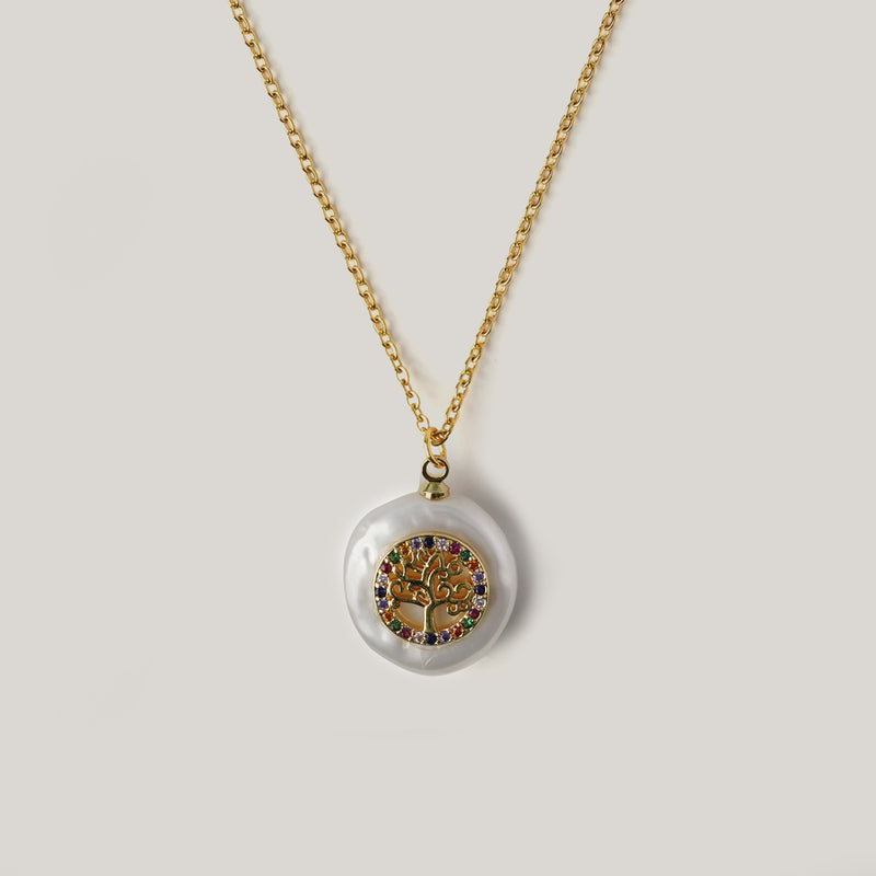 Tree Pearl Necklace Necklaces CHOAL