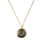 Turquoise Evil Eye Necklace Necklaces CHOAL