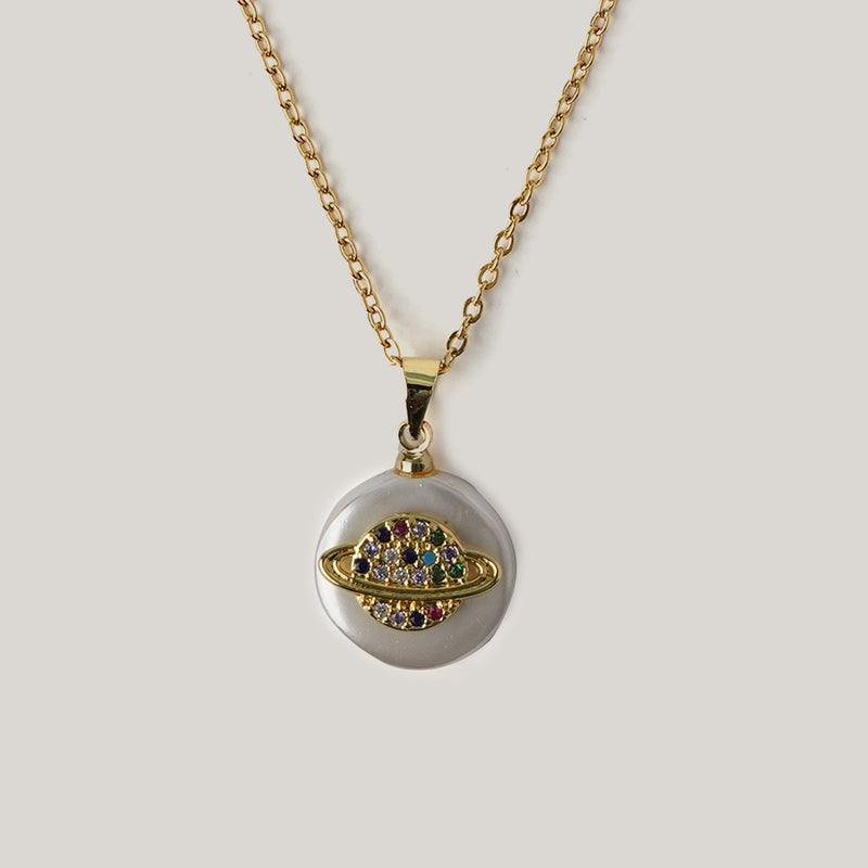 Universe Pearl Necklace Necklaces CHOAL