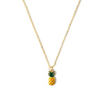 Summer Pineapple Charm Necklace CHOAL