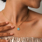 Lily Enamel Necklace CHOAL
