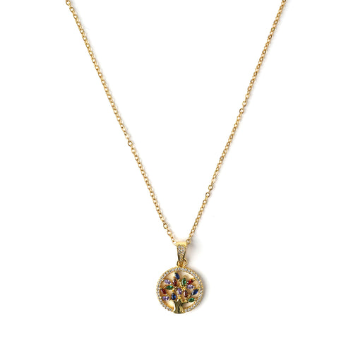 Diamond Tree Necklace Necklaces CHOAL