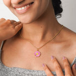 Dandelion Charm Necklace CHOAL