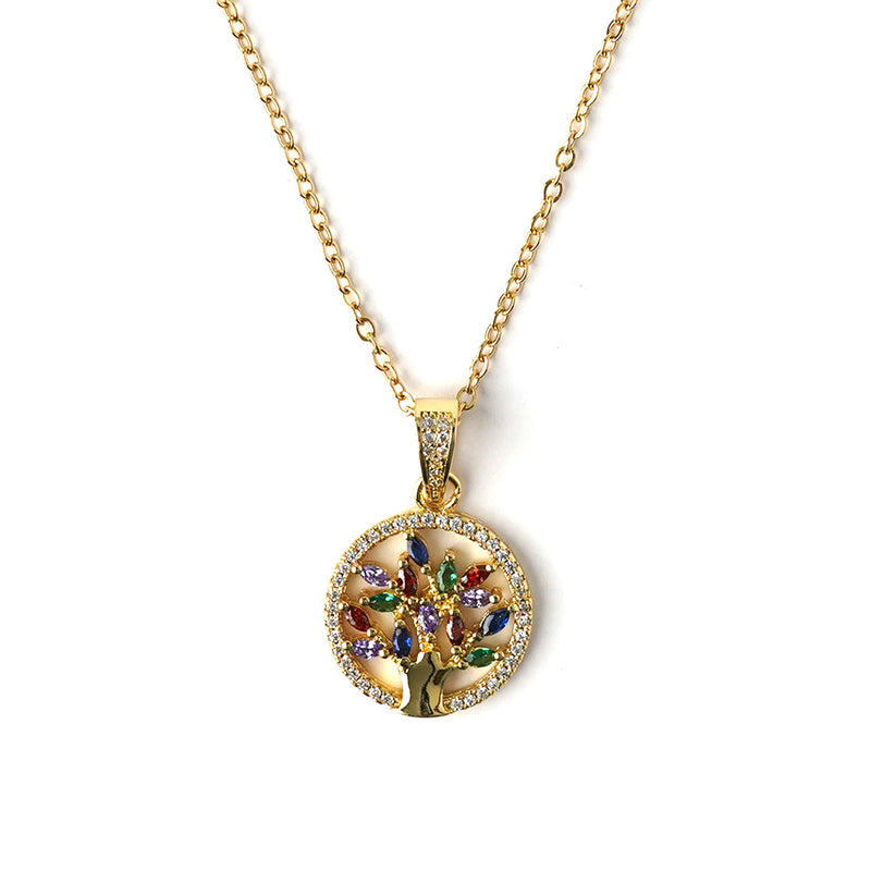 Diamond Tree Necklace Necklaces CHOAL
