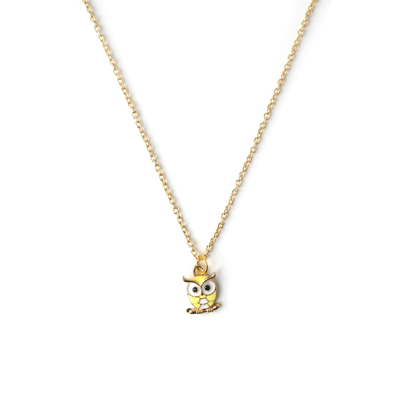Owl Charm Necklace CHOAL