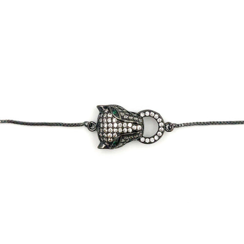 Crystal Jaguar Bracelet
