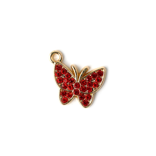 Annabella crystal Necklace CHOAL Red