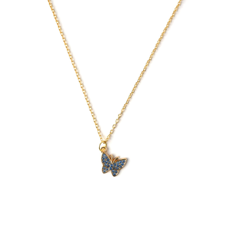 Annabella crystal Necklace CHOAL Blue