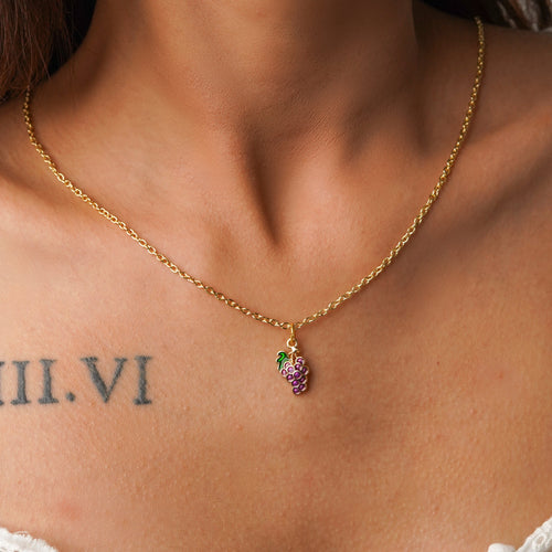 Wine Grapes Necklace CHOAL