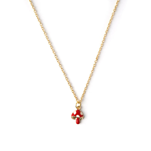 Cute Mushroom Necklace CHOAL