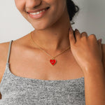 Amora Enamel Necklace CHOAL