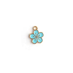Lily Enamel Necklace CHOAL Blue