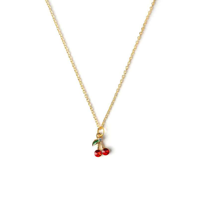 Cherry Crystal Necklace CHOAL