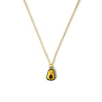 Avocado Enamel Necklace CHOAL