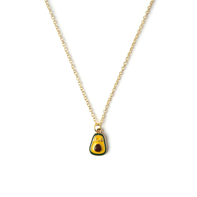 Avocado Enamel Necklace CHOAL