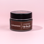 Alphavedic Coffee Lip Scrub - 15 Grams