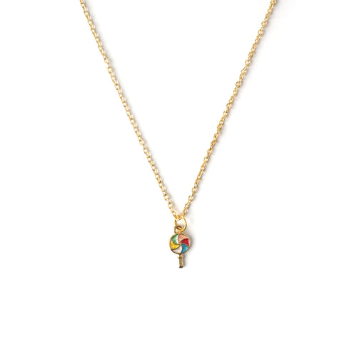 Lollipop Enamel Necklace CHOAL