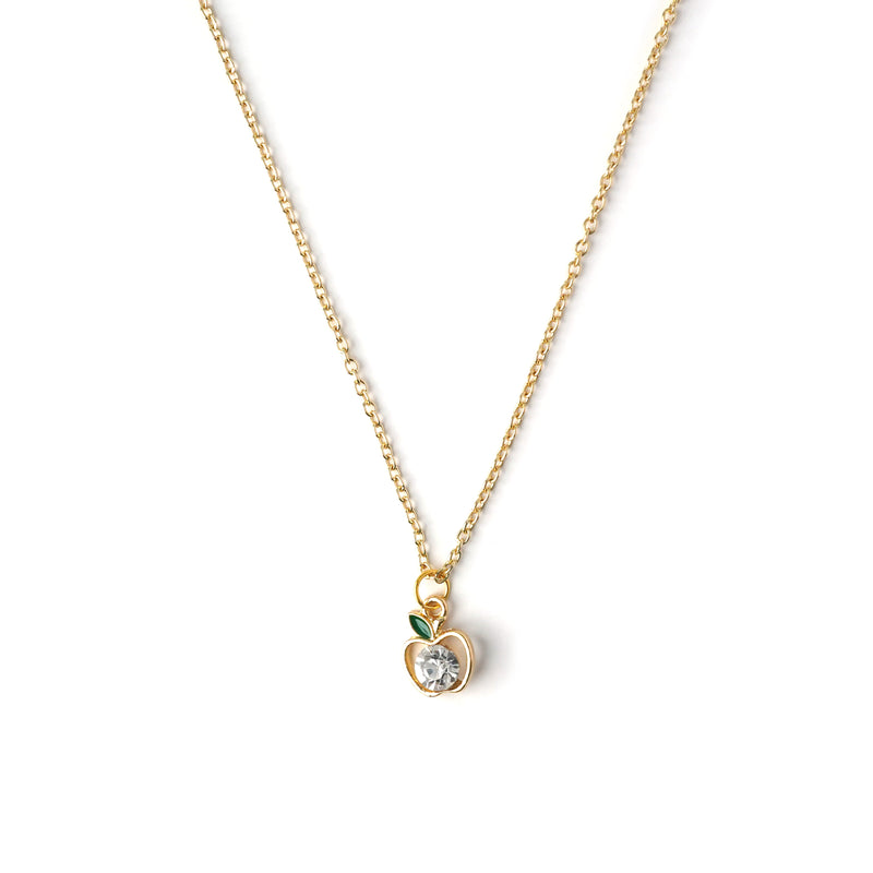 Crystal Apple Necklace CHOAL