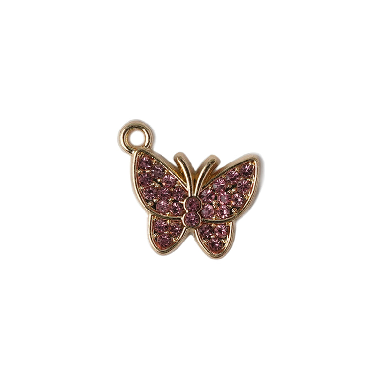 Annabella crystal Necklace CHOAL Pink