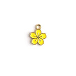 Lily Enamel Necklace CHOAL Yellow