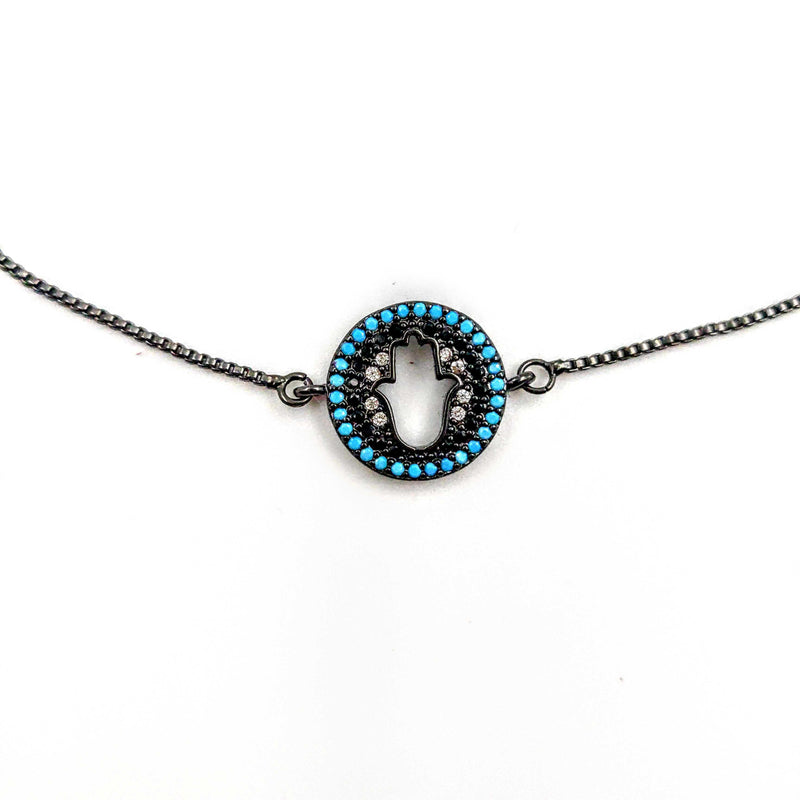 Turquoise Hamsa Bracelet