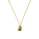 Avocado Enamel Necklace CHOAL