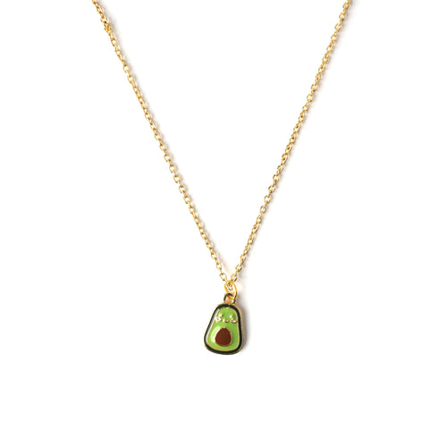 Avocado Enamel Necklace CHOAL