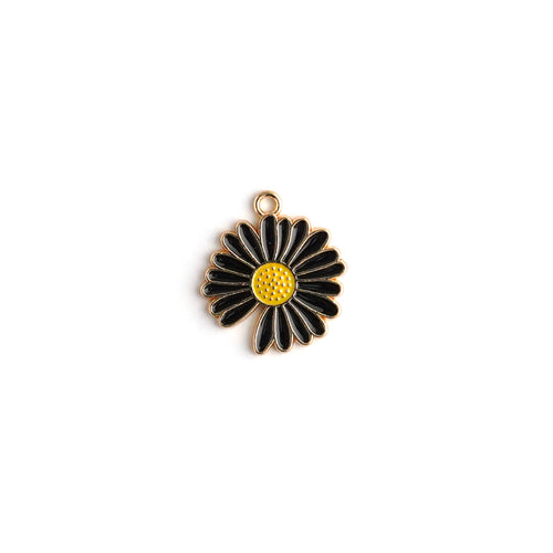 Dandelion Charm Necklace CHOAL Black