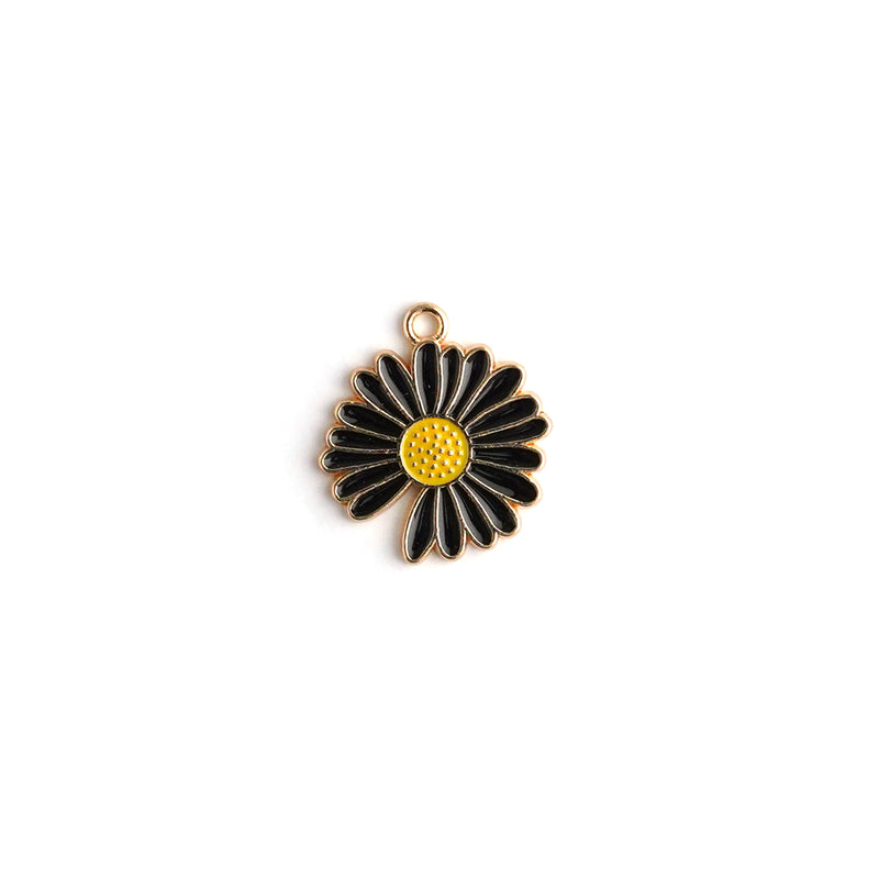 Dandelion Charm Necklace CHOAL Black