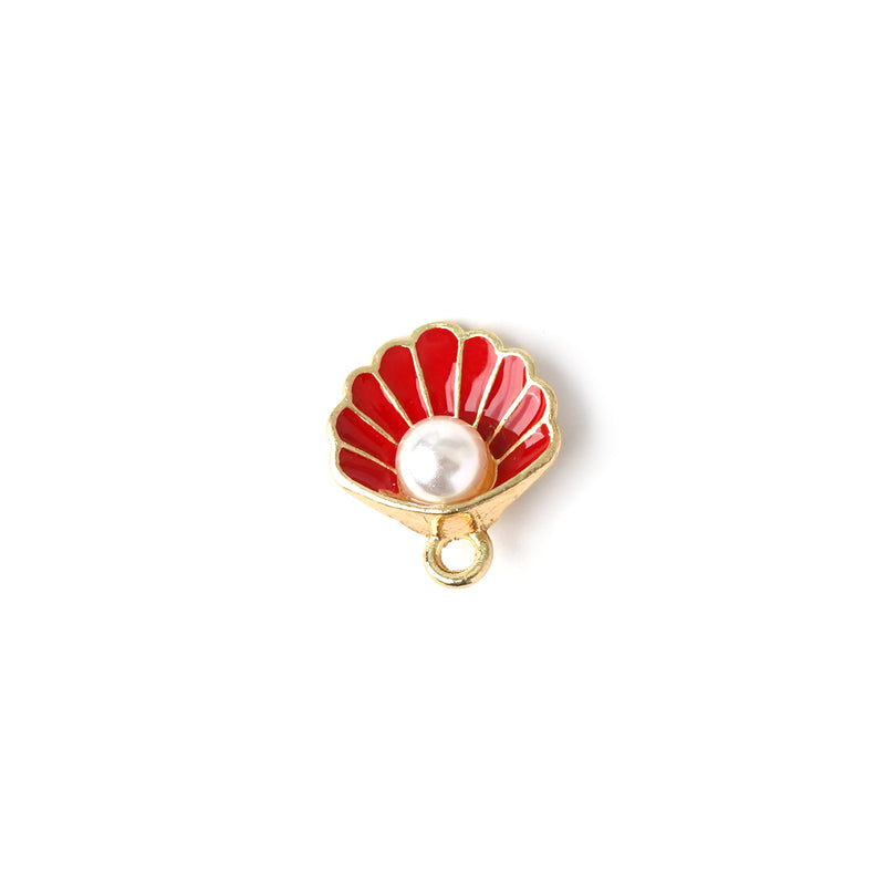 Seashell With Pearl Necklace CHOAL