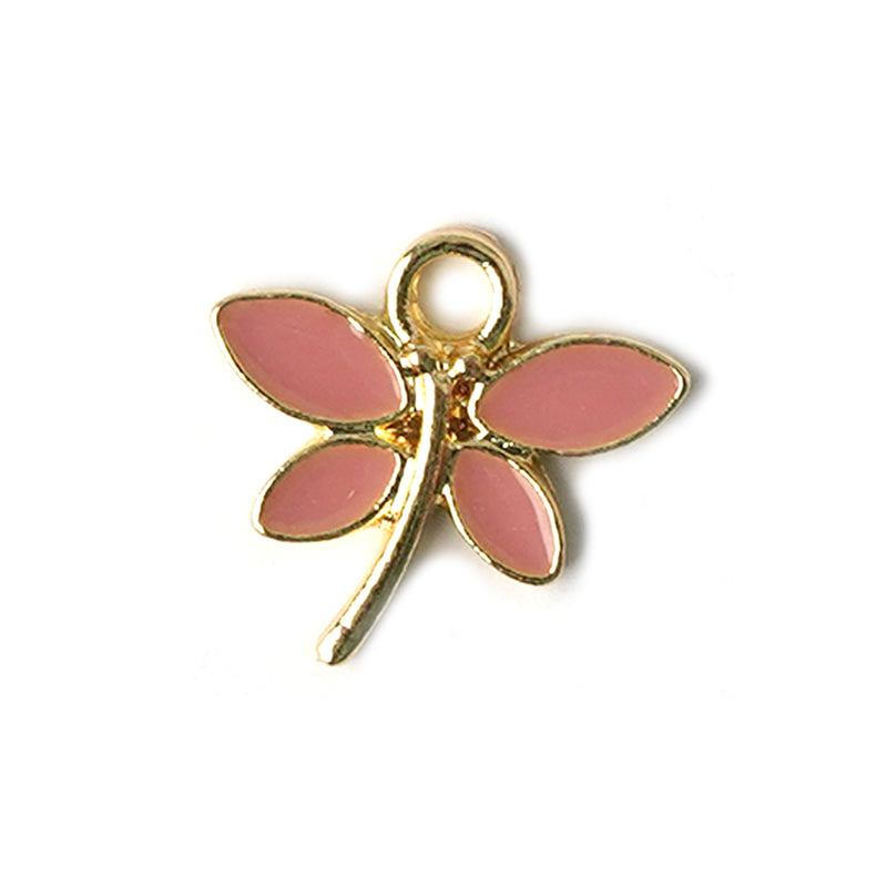 Painted Lady Charm Necklace CHOAL Peach
