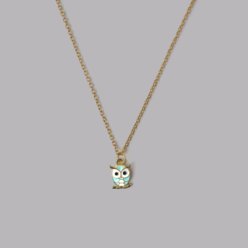 Owl Charm Necklace CHOAL