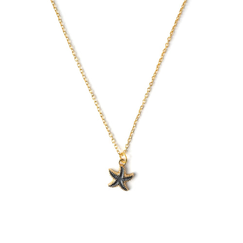Star Fish Necklace CHOAL Black