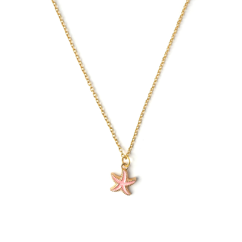 Star Fish Necklace CHOAL Pink