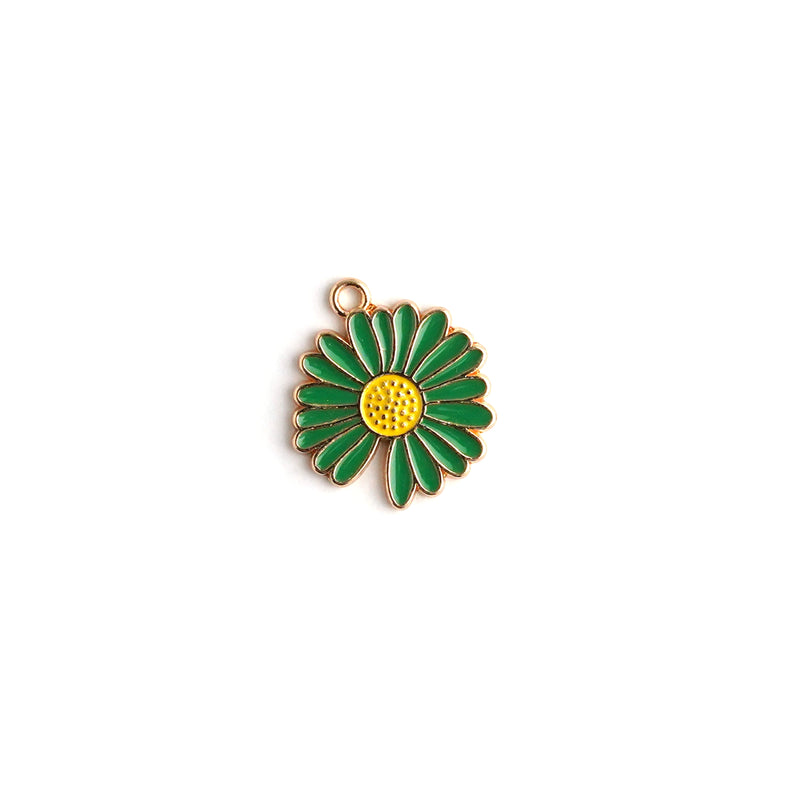Dandelion Charm Necklace CHOAL Green