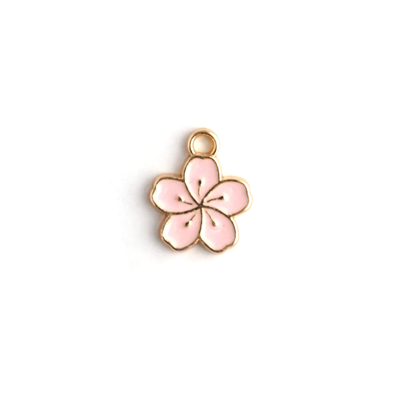 Lily Enamel Necklace CHOAL Pink