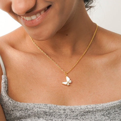 Isabella Butterfly Necklace CHOAL
